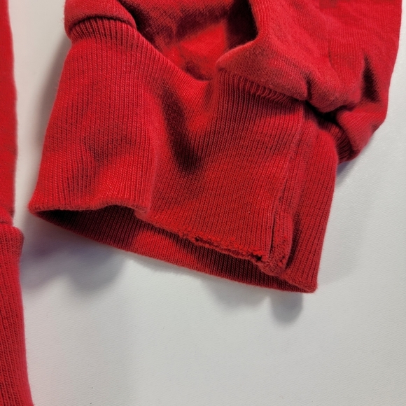 Nike SB Crewneck Sweater red Size Medium M Center Swoosh USA made soft warm - Picture 6 of 9